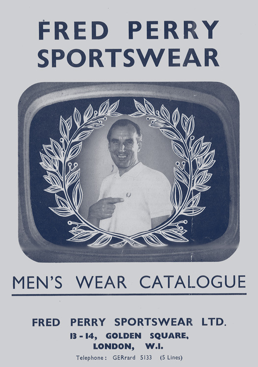 Fred Perry Katalog für Herrenkleidung